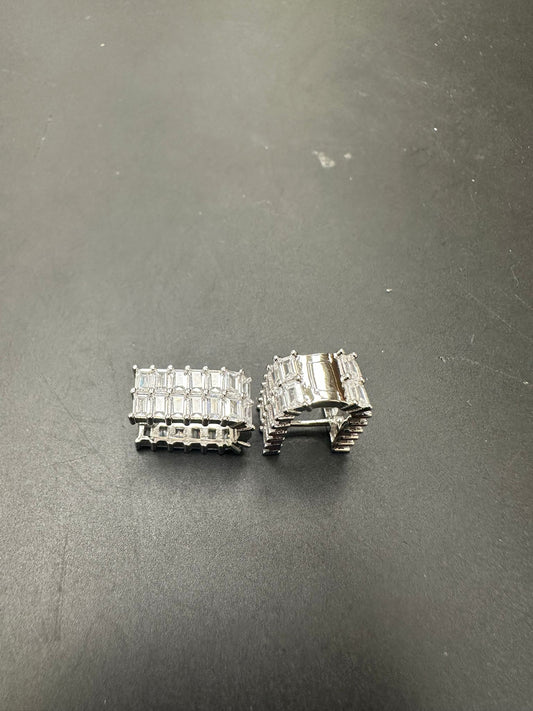 Sterling Silver Earring CZ Stone ECZ9565