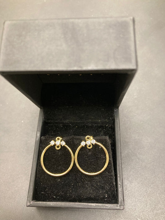 Sterling Silver Earring CZ Stone ECZ9800