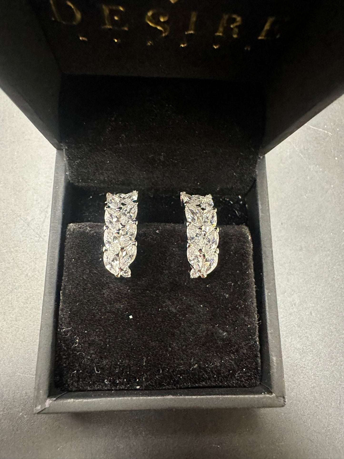 Sterling Silver Earring CZ Stone ECZ9803