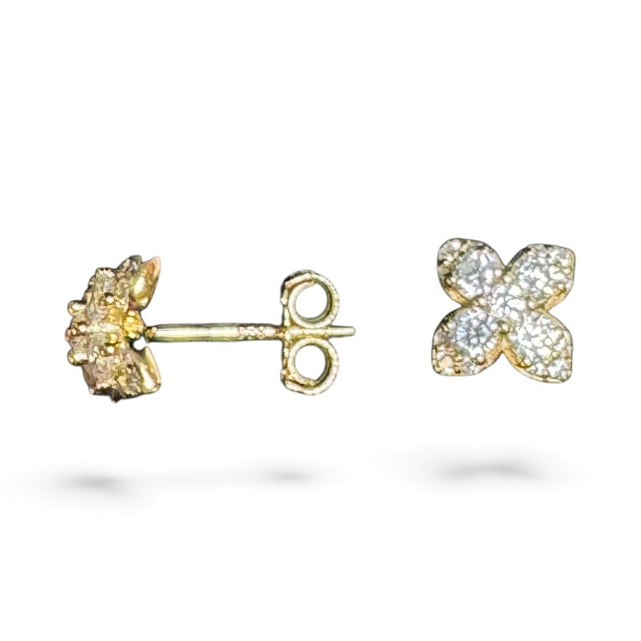 Sterling Silver Stud Earring CZ Stone ECZ9811