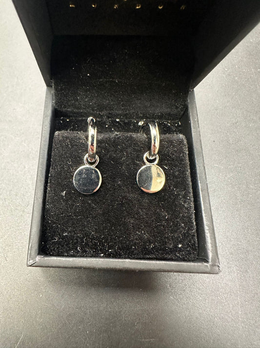 Sterling Silver Plain Earring ECZ9830