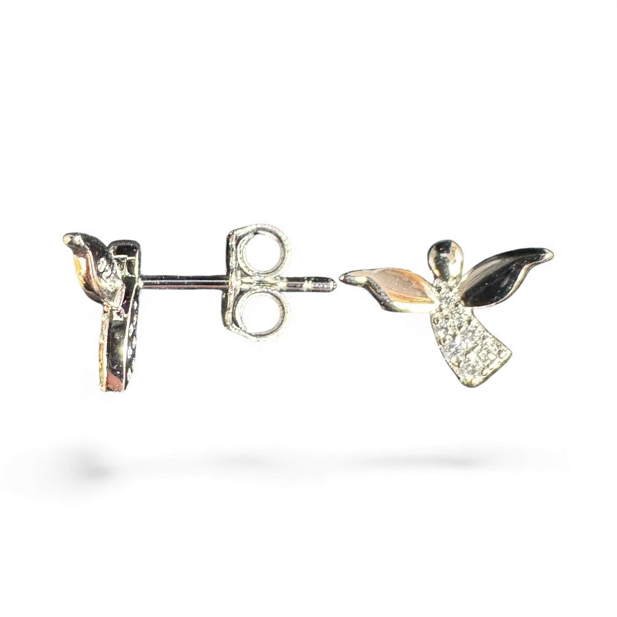 Sterling Silver Stud Earring CZ Stone ECZ9907