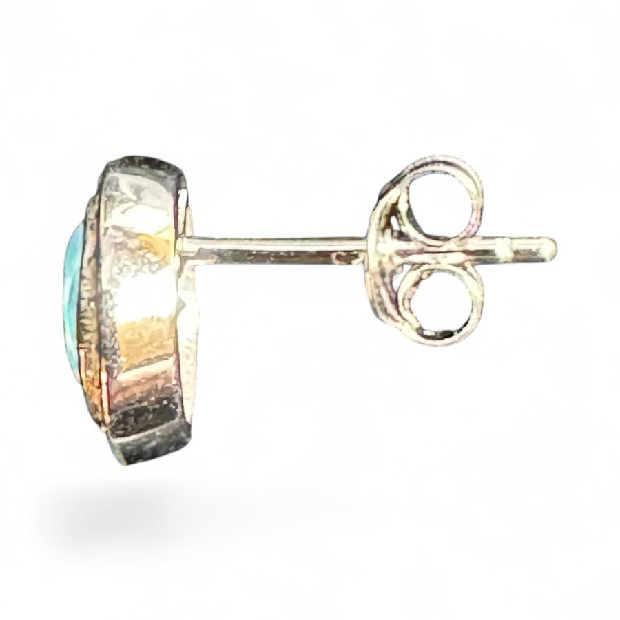 Sterling Silver Stud Earring CZ Stone ECZCL520