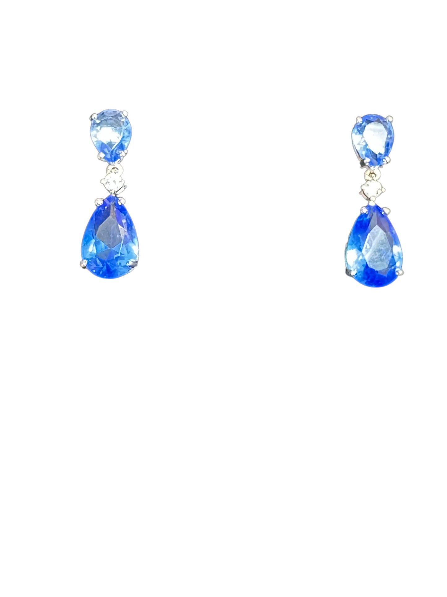 Sterling Silver Stud Earring CZ Stone ECZCL529