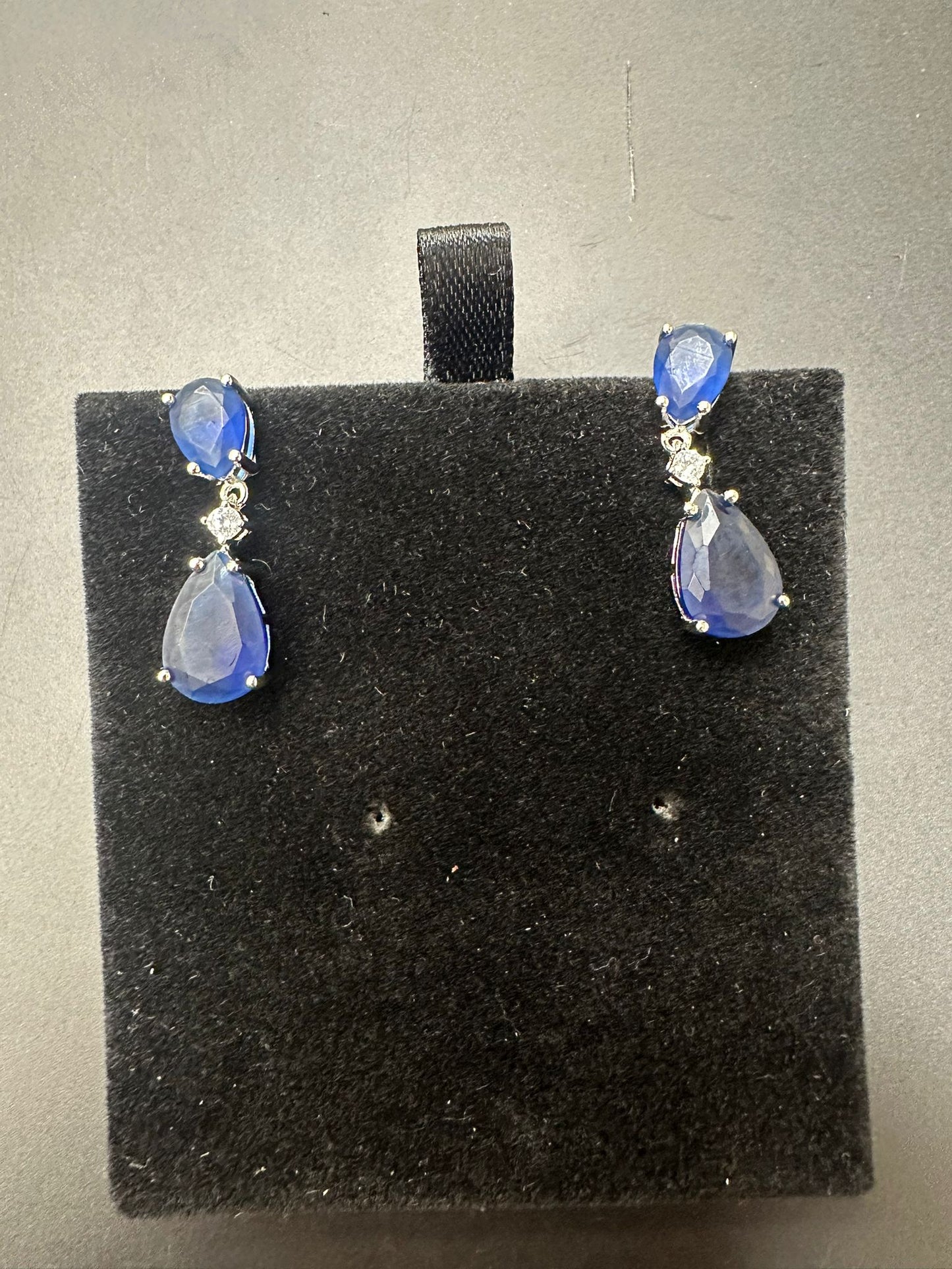 Sterling Silver Stud Earring CZ Stone ECZCL529