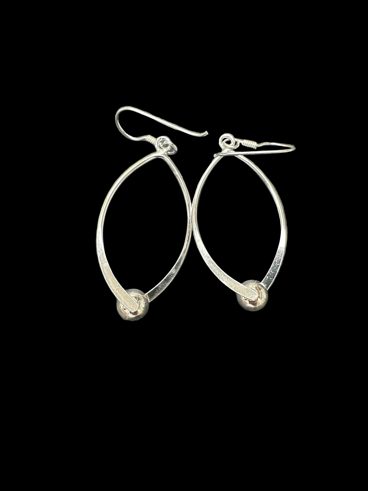Sterling Silver Plain Earring EP003