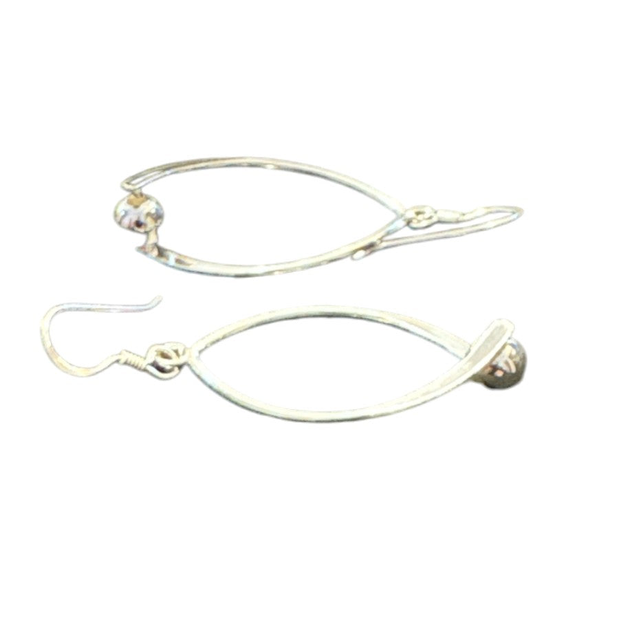 Sterling Silver Plain Earring EP003
