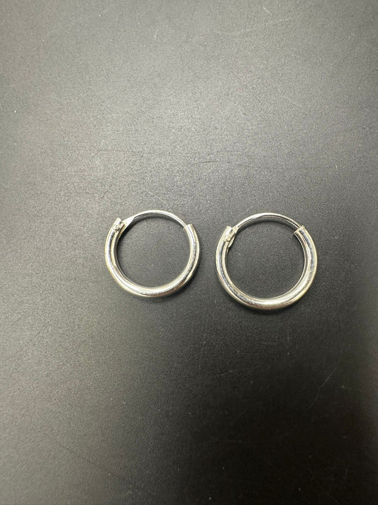 Sterling Silver Round Earring EP010350050