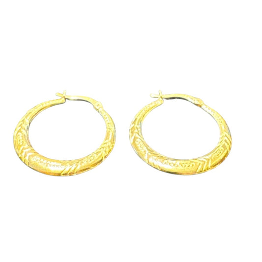 Sterling Silver Earring Plain EP010YL
