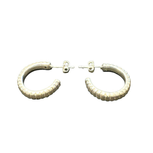 Sterling Silver Plain Earring EP100110