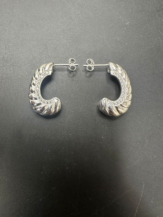 Sterling Silver Earring EP100121C2