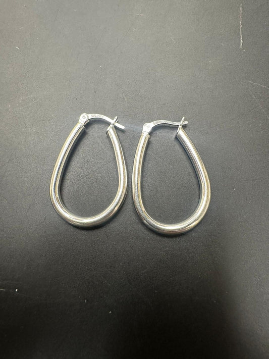 Sterling Silver Plain Earring EP100129
