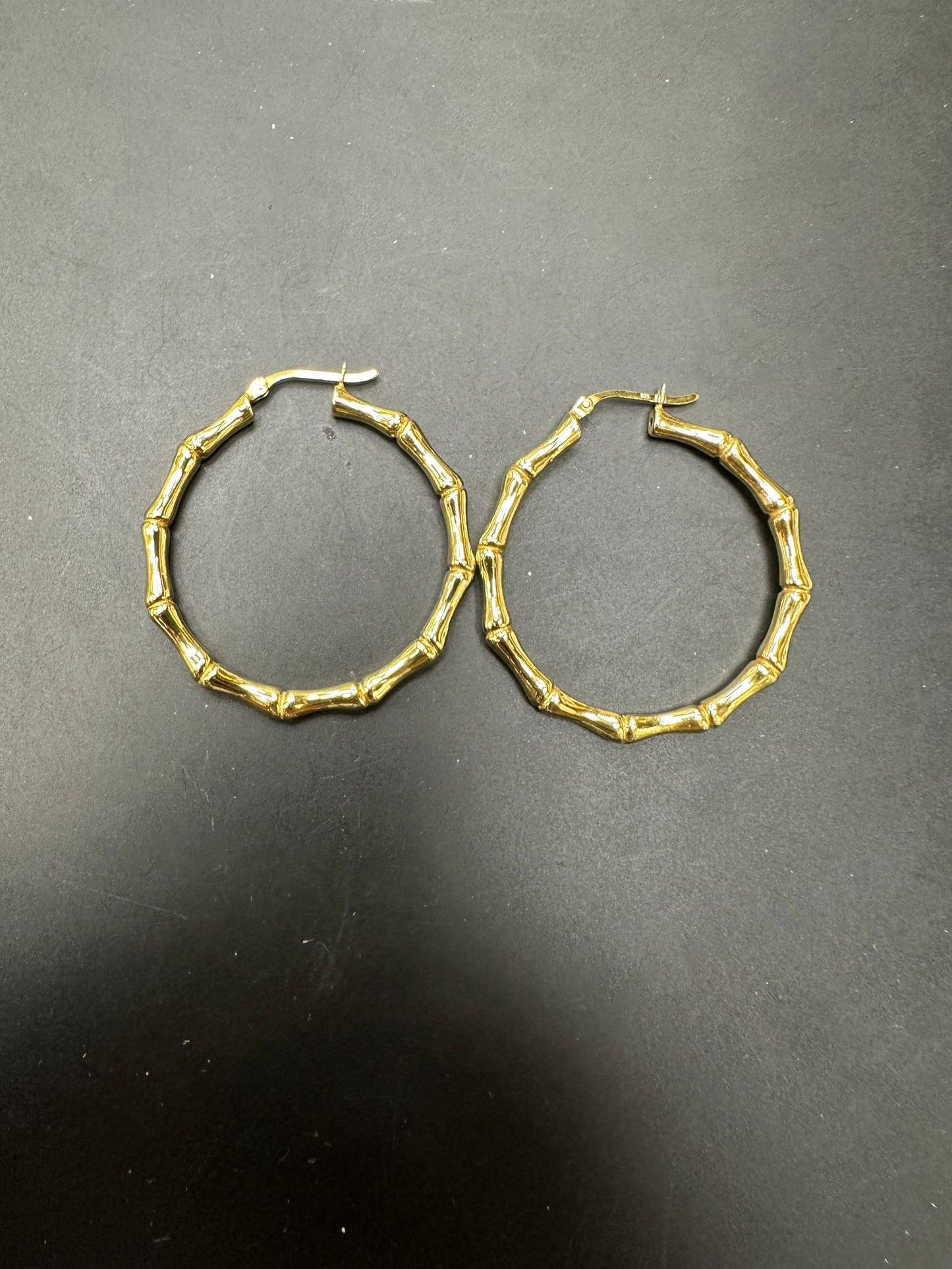 Sterling Silver Round Earrings EP100162