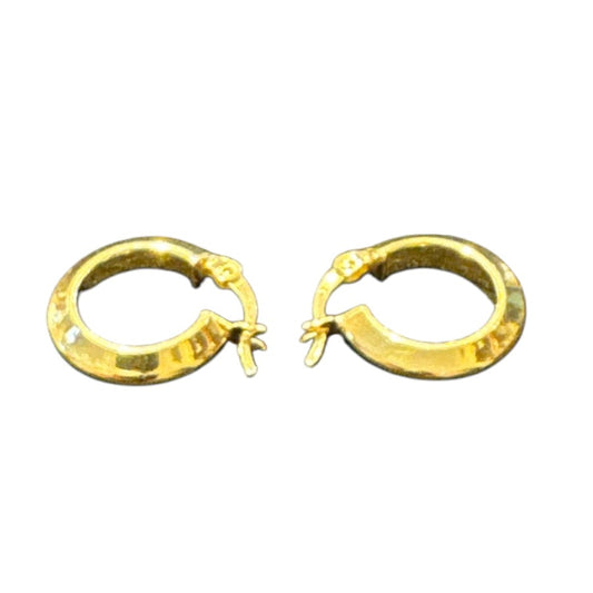 Sterlin Silver Round Earring EP10087