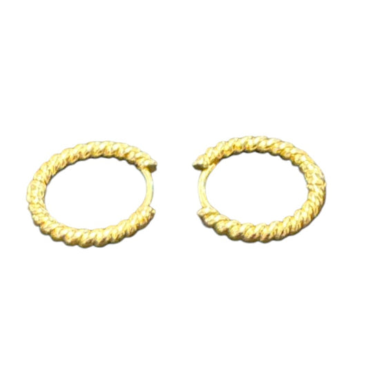 Sterling Silver Round Earring EP10159