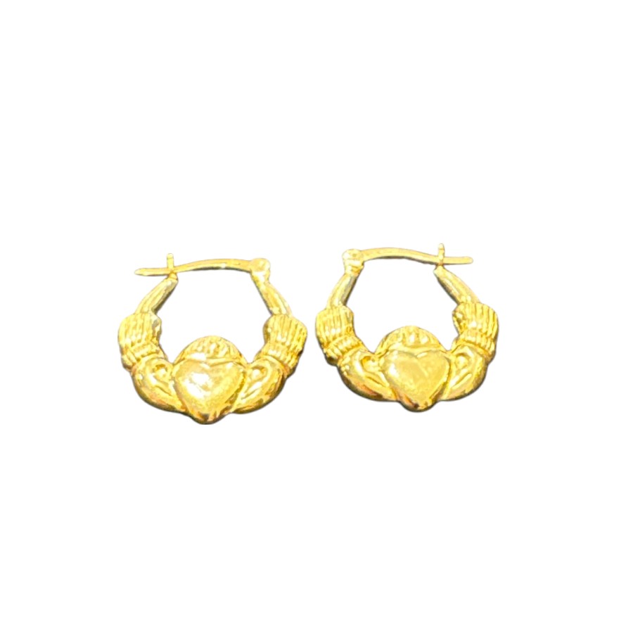 Sterling Silver Round Earring EP10207
