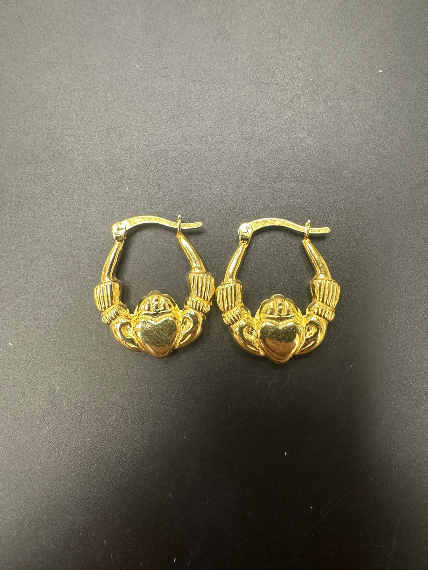 Sterling Silver Round Earring EP10207