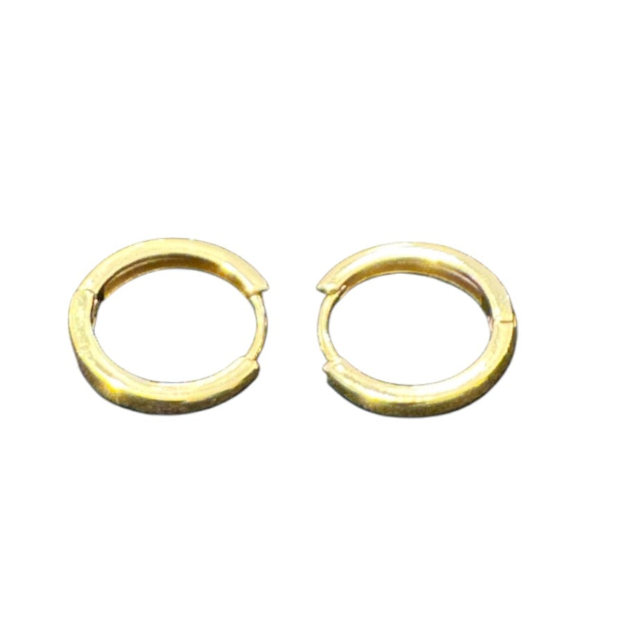 Sterling Silver Round Earring Plain EP10216