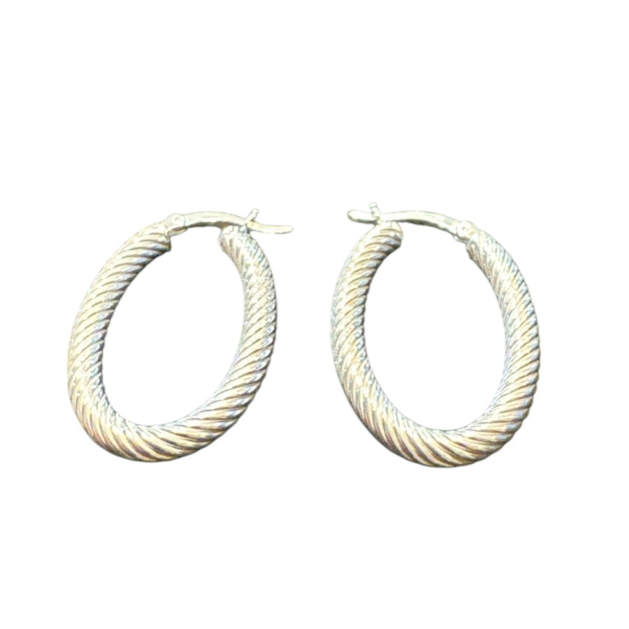 Sterling Silver Hoop Earring EP10273