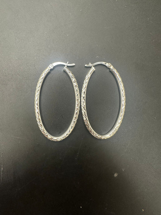 Sterling Silver Hoop Earring EP10275