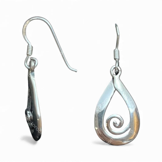 Sterling Silver Plain Earring EP112103