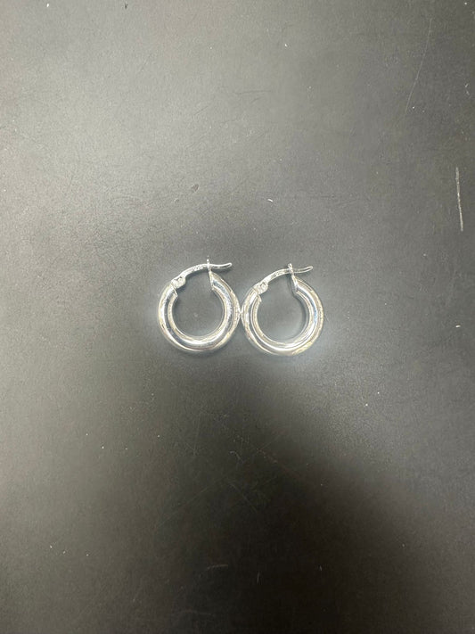 Sterling Silver Round Earring EP314.5