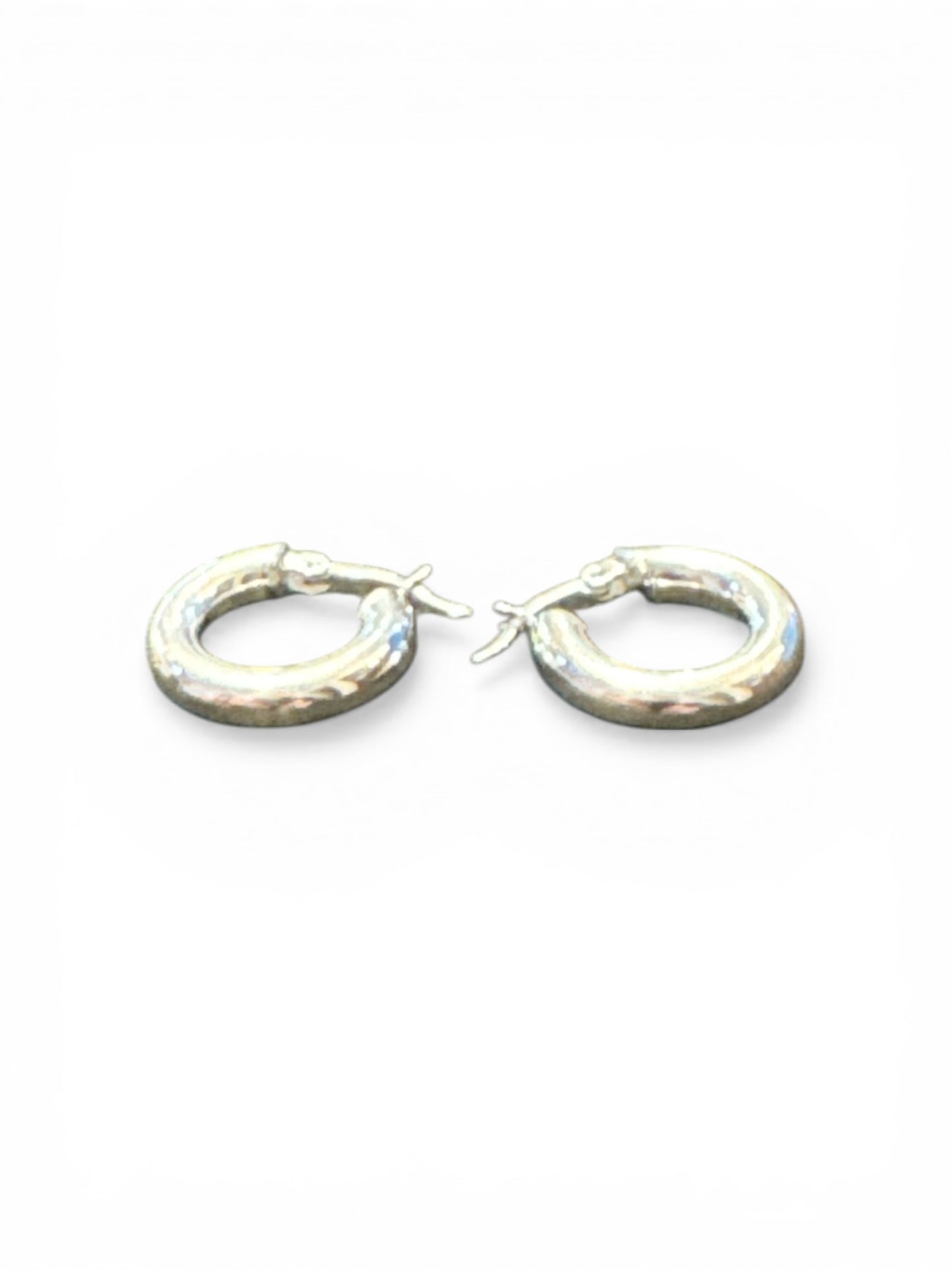 Sterling Silver Round Earring EP314