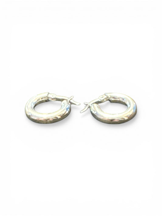 Sterling Silver Round Earring EP314