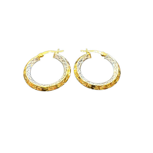 Sterling Silver Round Earring EP3309