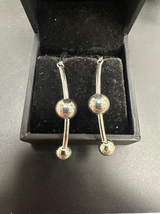 Sterling Silver Plan Earring EP33101