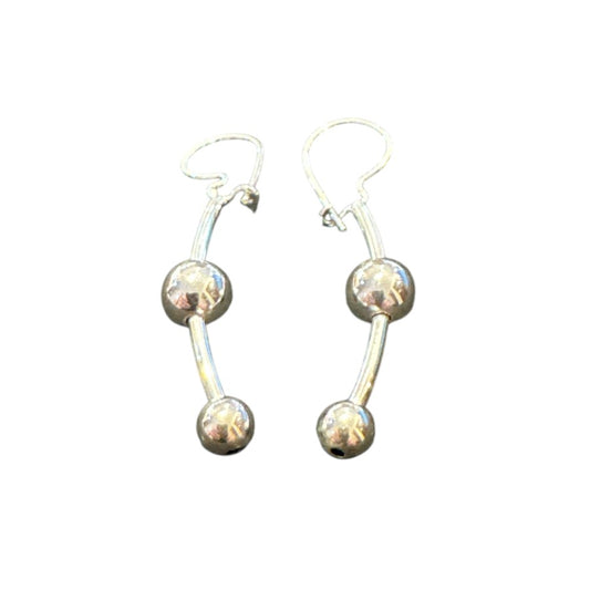 Sterling Silver Plan Earring EP33101