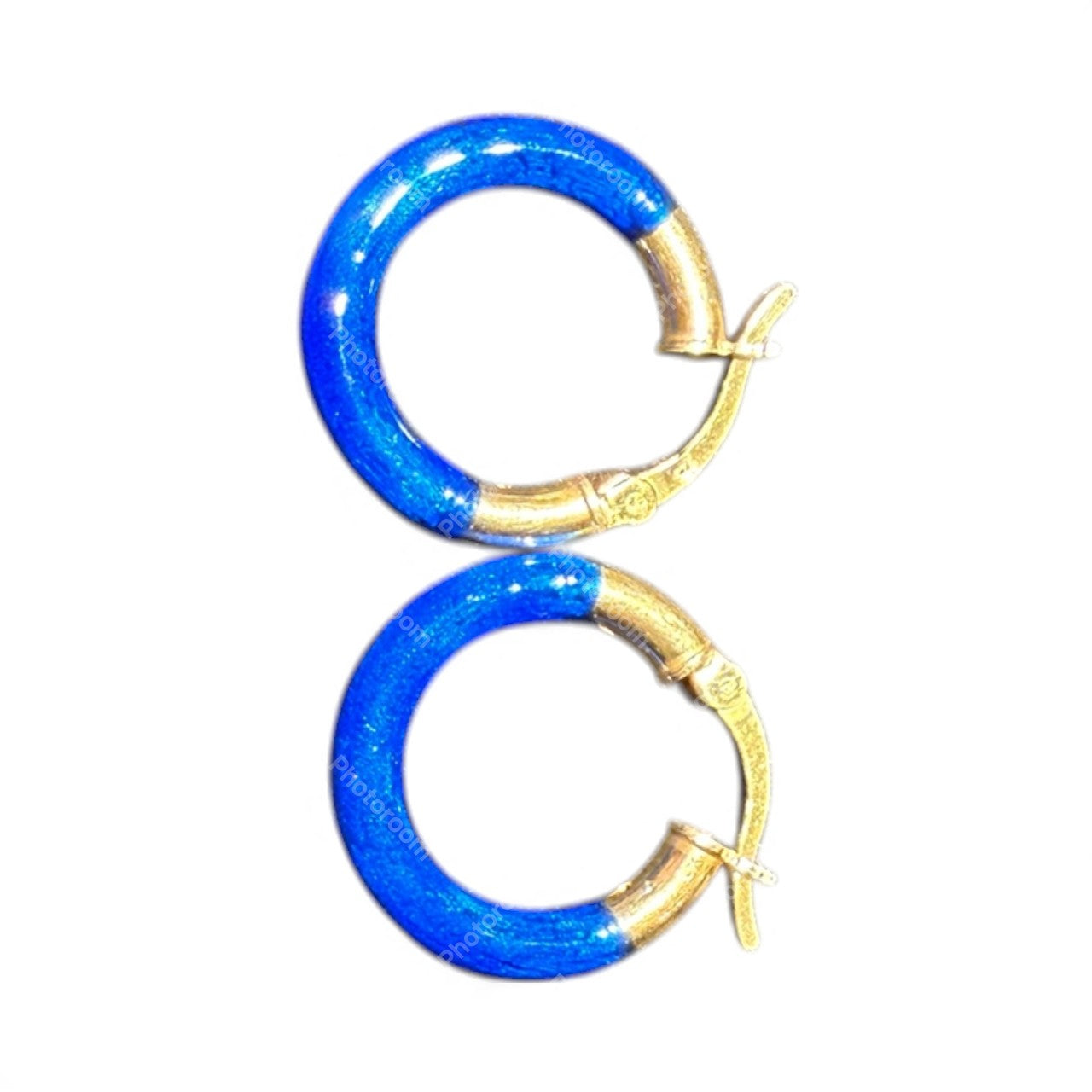 Sterling Silver Round Earring EP3326