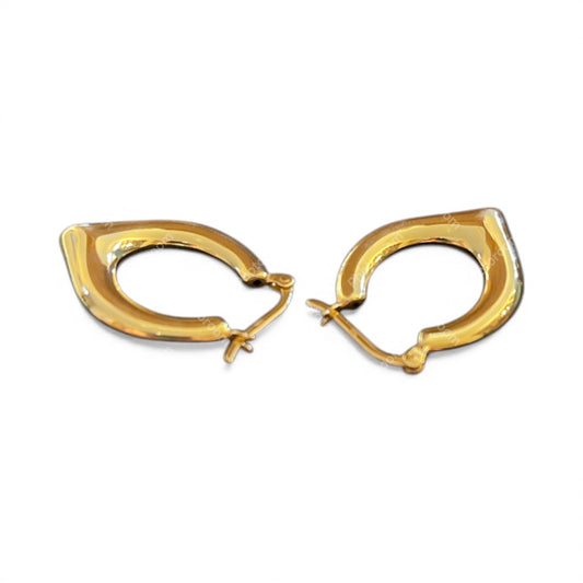 Sterling Silver Earring Gold Plated EP3331