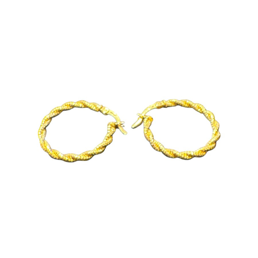 Sterling Silver Earring Gold Plated EP3335