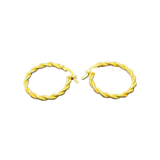 Sterling Silver Earring Gold Plated EP3335