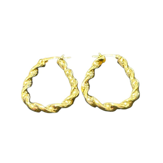 Sterling Silver Earring Gold Plated EP3336