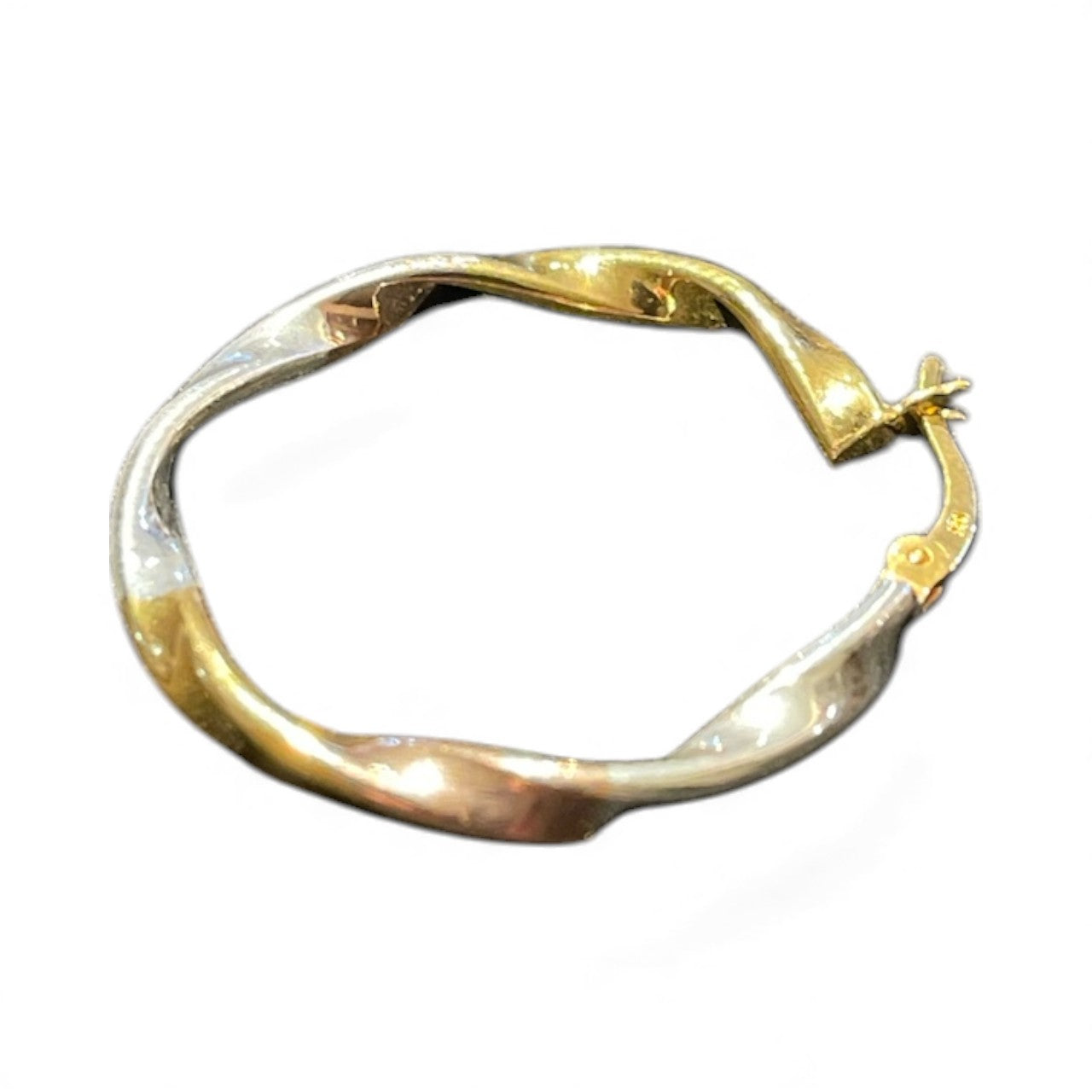 Sterling Silver Round Earring EP3356