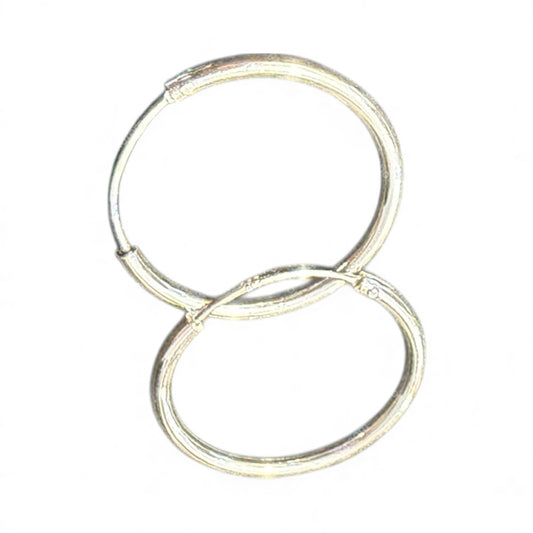 Sterling Silver Round Earring EP3361