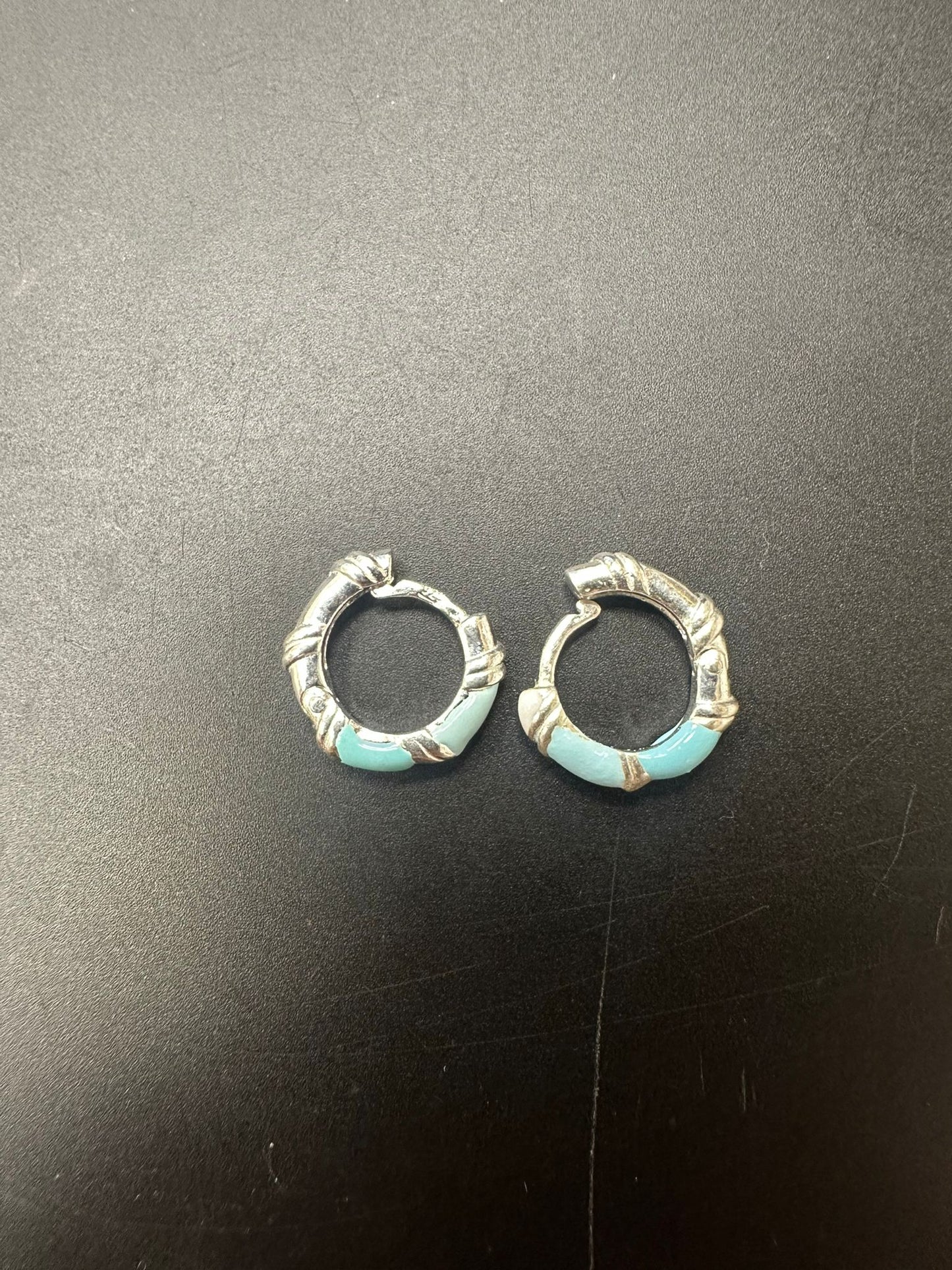 Sterling Silver Round Earring EP3366