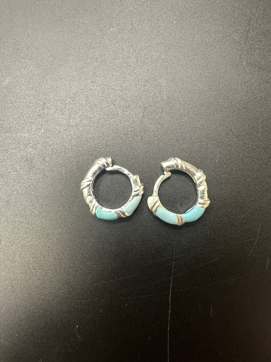 Sterling Silver Round Earring EP3366
