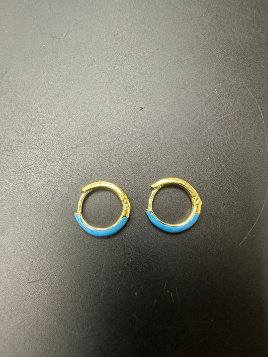 Sterling Silver Round Earring EP3368