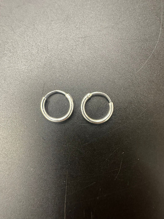 Sterling Silver Round Earring EP3369