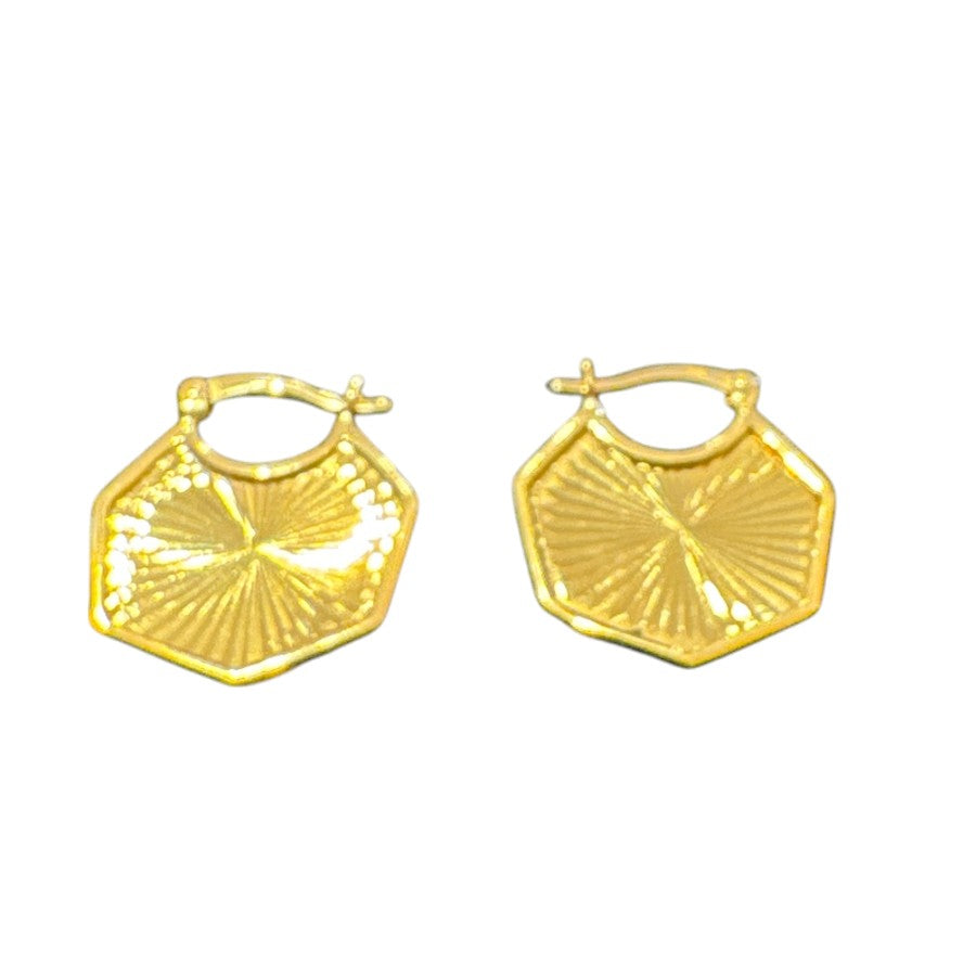 Sterling Silver Earring Gold Plated EP3378
