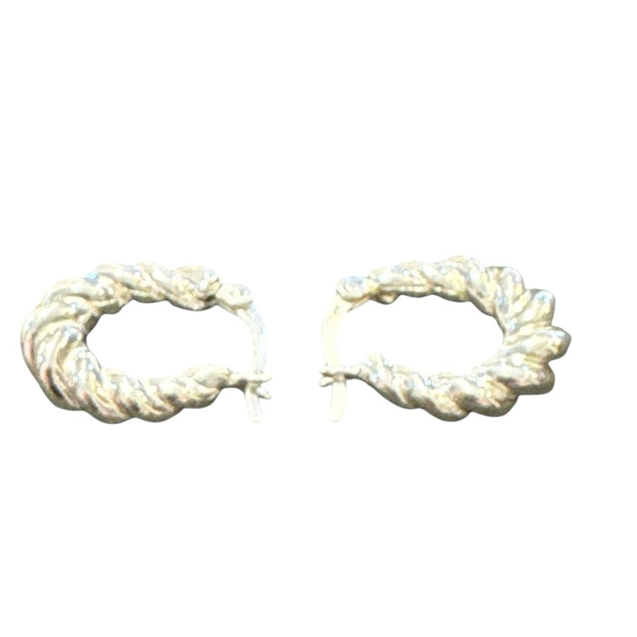 Sterling Silver Plain Earring EP3396