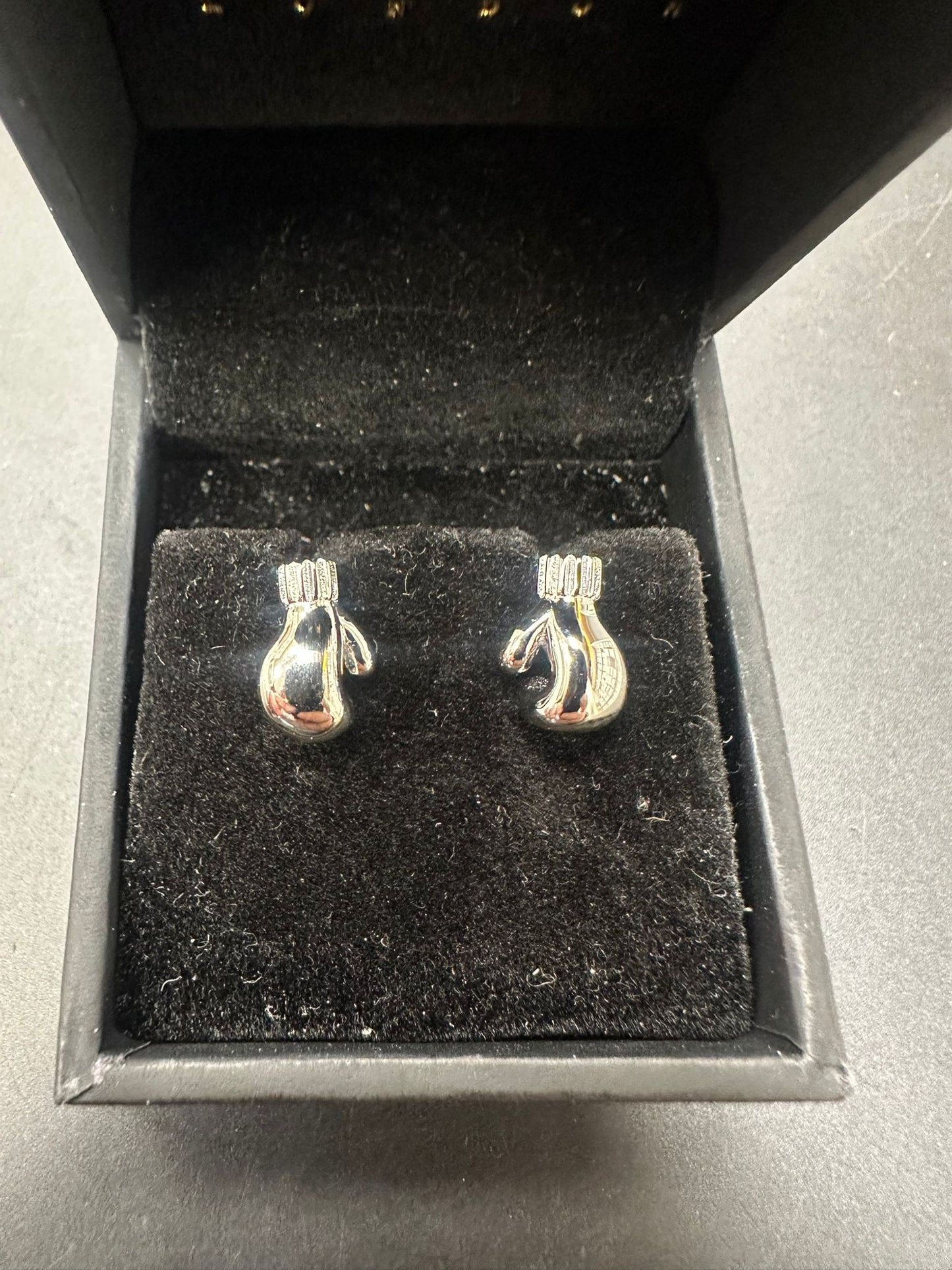 Sterling Silver Stud Earring Plain EP6102