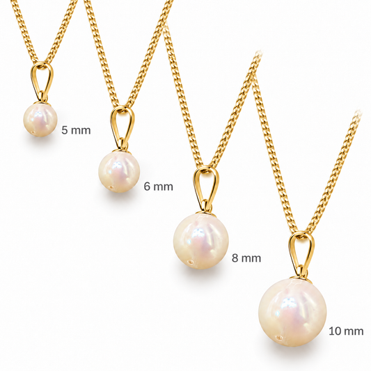 Sterling Silver 18" Pearl Necklace NCZ2607161