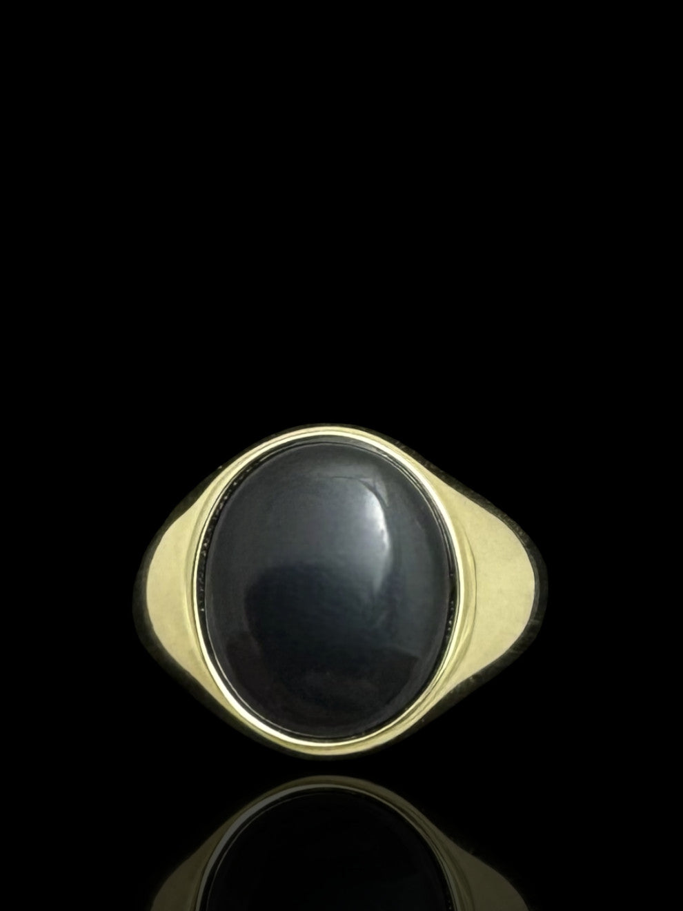 Sterling Silver Signet Ring With Stone SGN01
