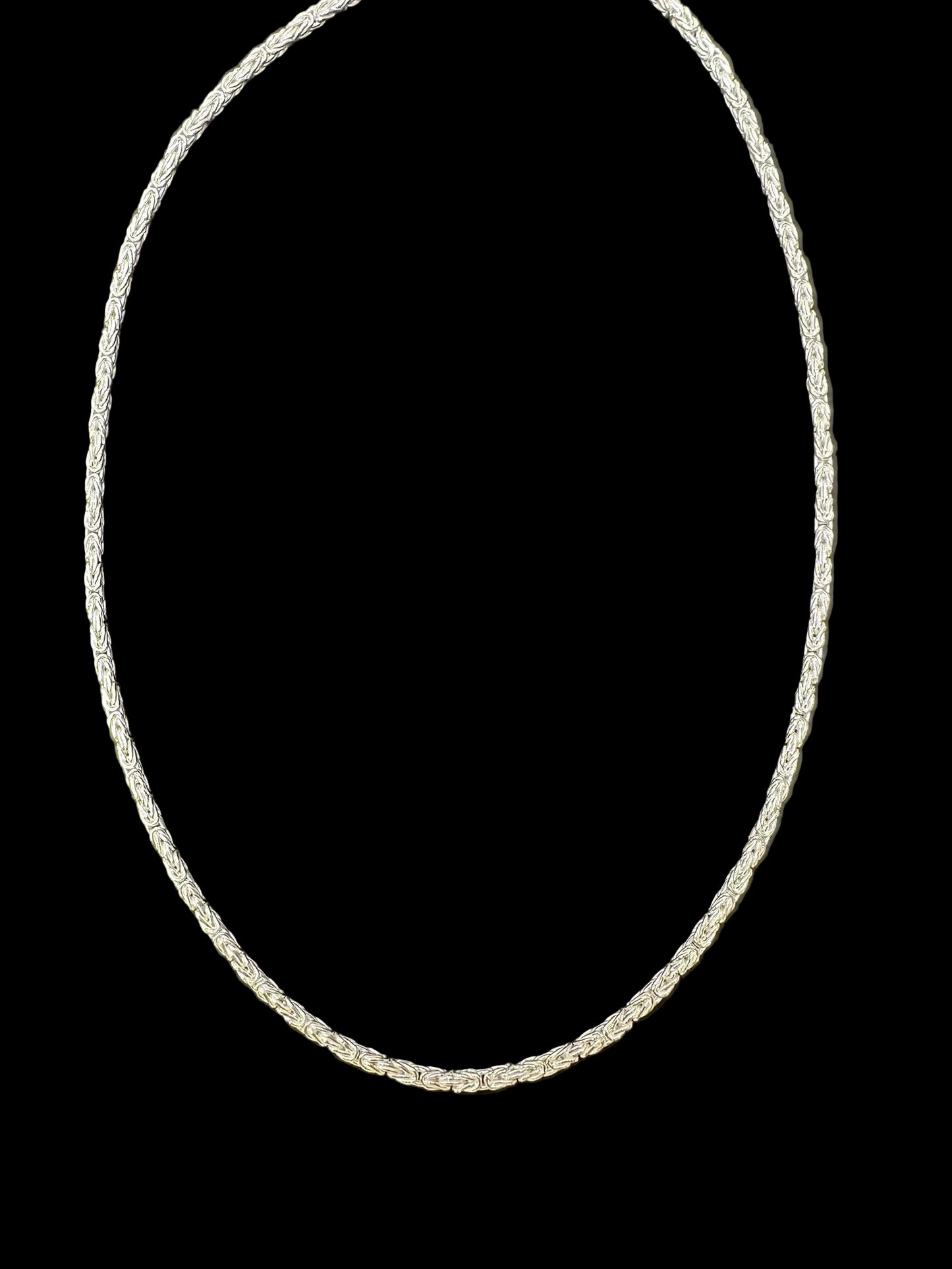 Sterling Silver 3 MM King Chain CHN3365