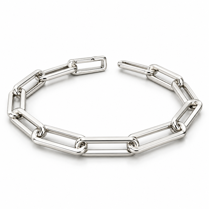 Sterling Silver 7.5" Open Link Bracelet BZC107787