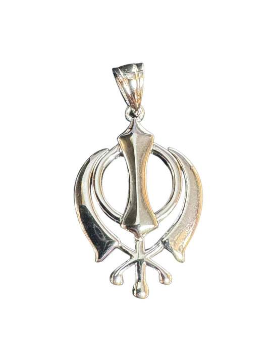 Sterling Silver Khanda Pendant MP10096
